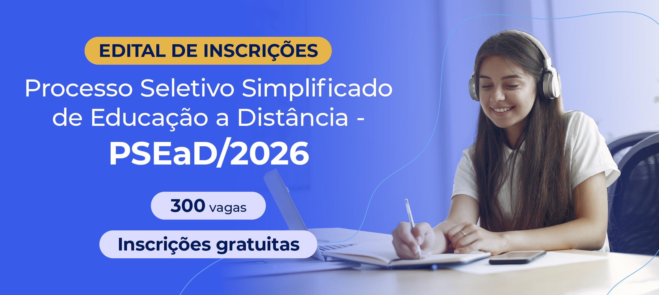 Ufam recebe inscrições para o PSEaD 2026, com 300 vagas